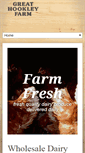 Mobile Screenshot of greathookleyfarm.com